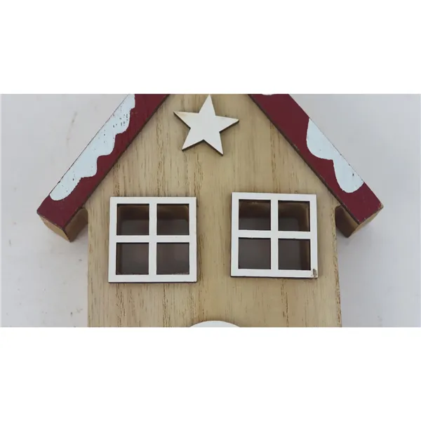 Dekorační domeček 2. jakost D5693B