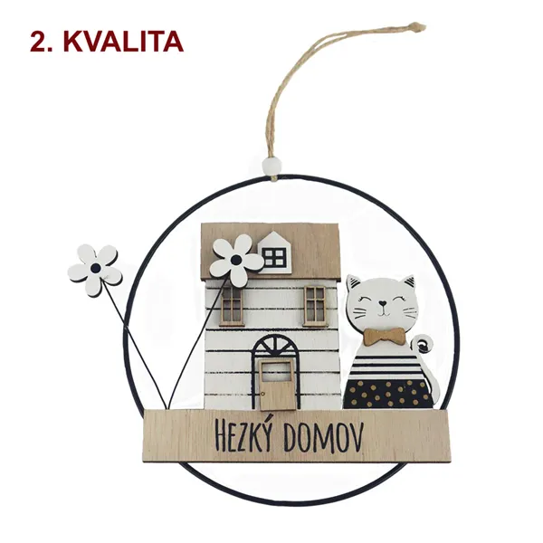 Dekorace k zavěšení 2. jakost D6079B