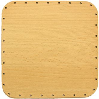 sololak buk čtverec zakulacený 18x18cm s otvory 22U1818CZ