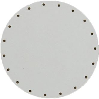 sololak bílý pr.12cm s otvory 22B0012K