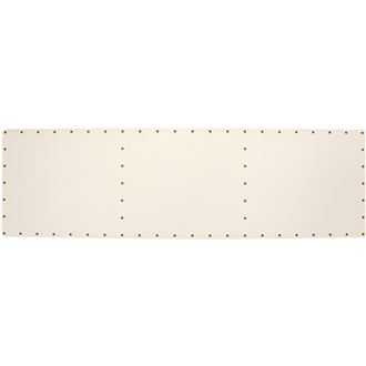 sololak bílý organizér 49x14,5 cm s otvory 22B4914O
