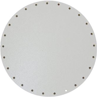 sololak bílý pr.15cm s otvory 22B0015K