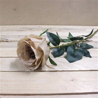 Umělá růže světle hnědá 371238-20