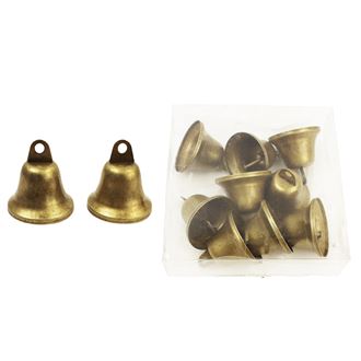 Zvonečky kovové, 9 ks K0702