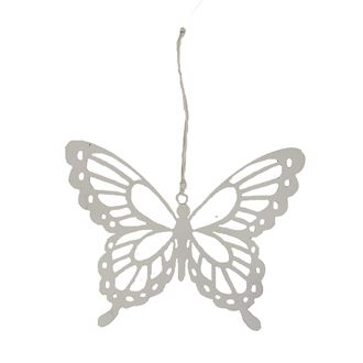 Závěsný motýl bílý K1445-01