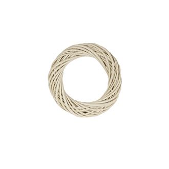 Věnec z běleného proutí 15 cm 08000/15B