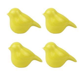 Ptáček žlutý, 4ks X1305-02