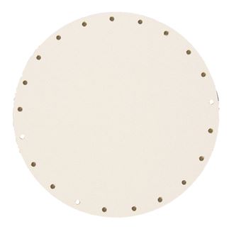sololak bílý pr.14cm s otvory 22B0014K