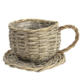 Obal s plastem šedý P0412