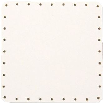 sololak bílý čtver.15x15cm s otvory 22B1515C