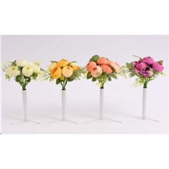 kytice ranunculus 27 cm, MIX BARVY