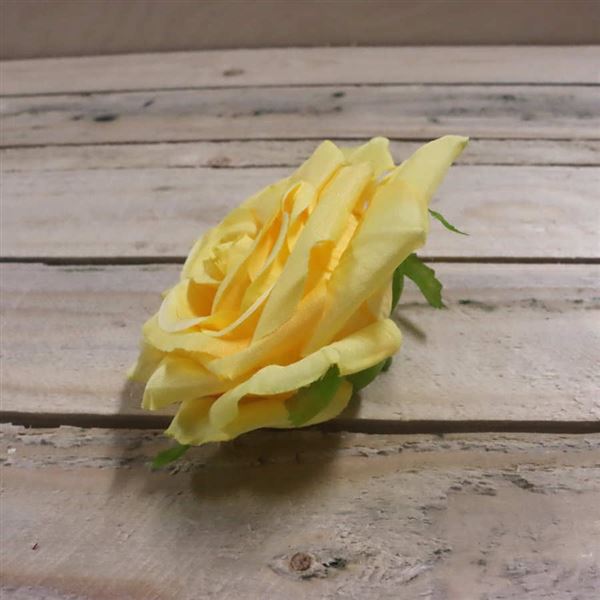 Květ růže žlutá, 12 ks 371211-02