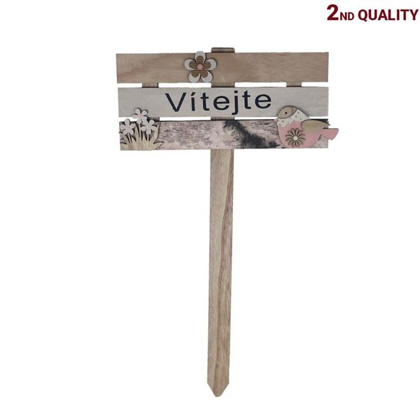 Zápich - VÍTEJTE 2. jakost D4857/B