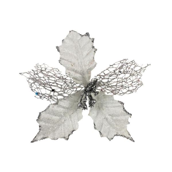 Dekor. květ 13cm - zápich X3584-28
