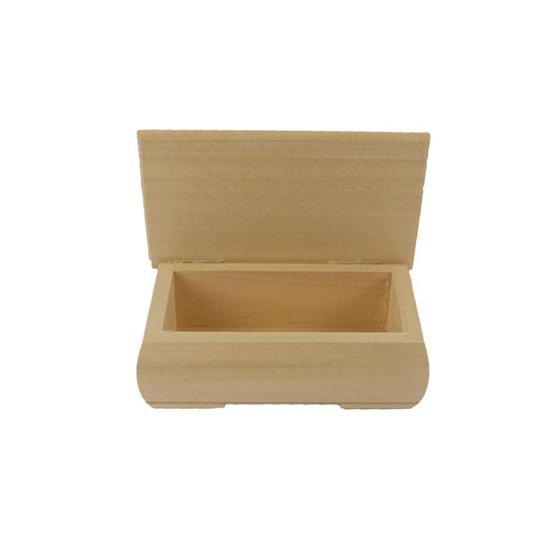 Krabička dřevěná s víkem 0960102