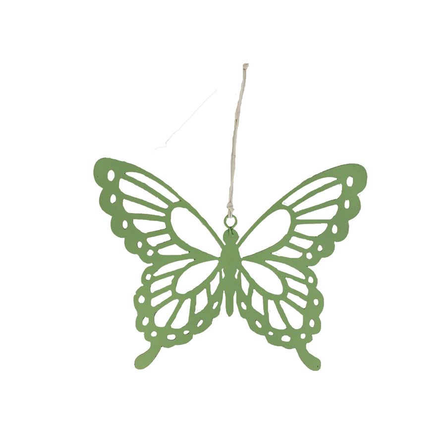 Závěsný motýl zelený K1446-15