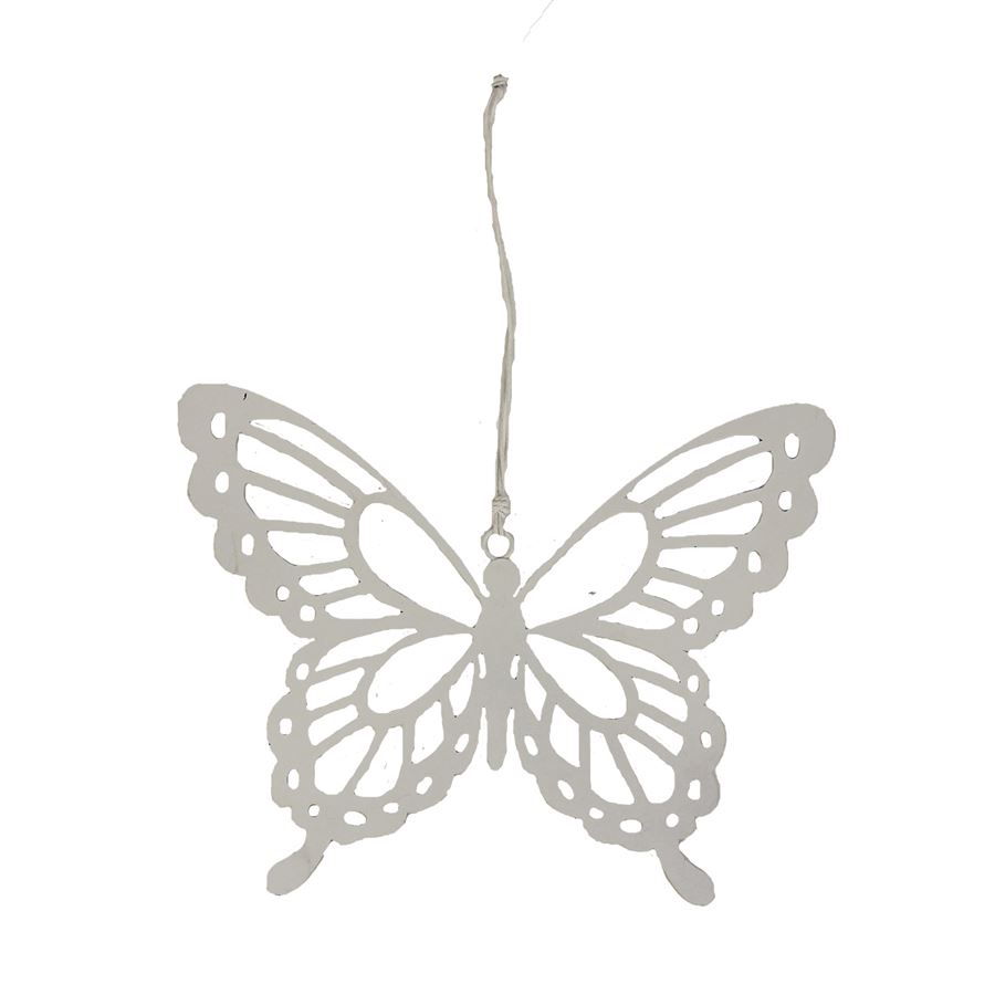Závěsný motýl bílý K1444-01