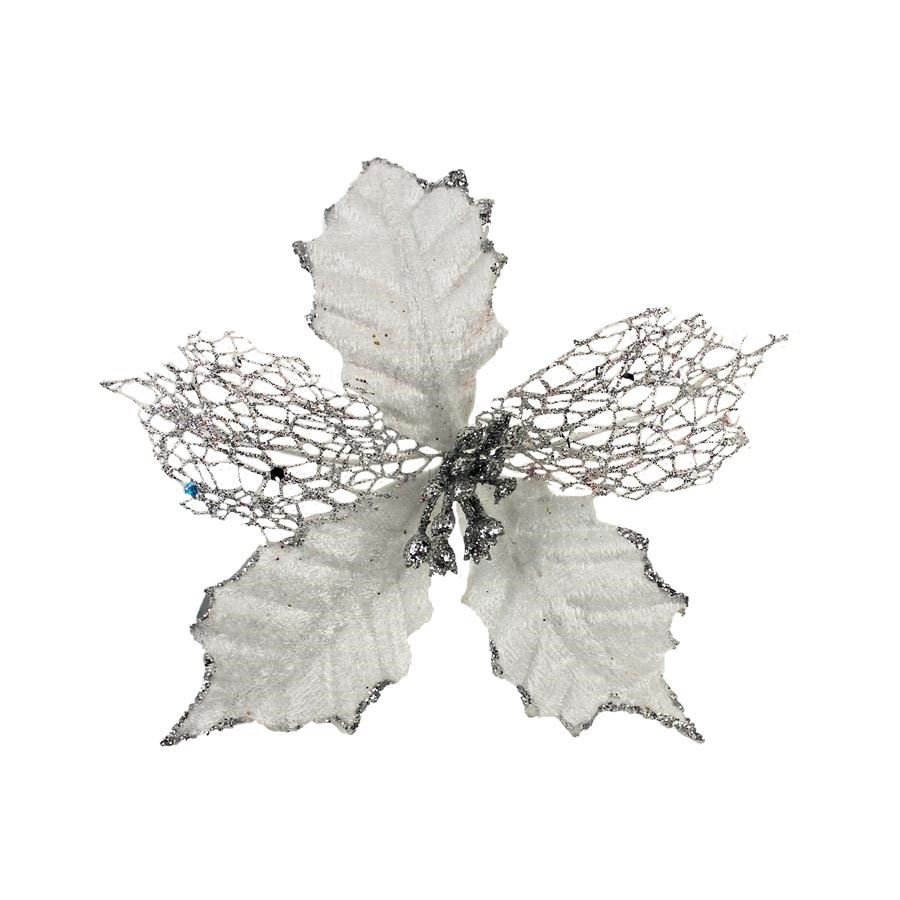 Dekor. květ 13cm - zápich X3584-28