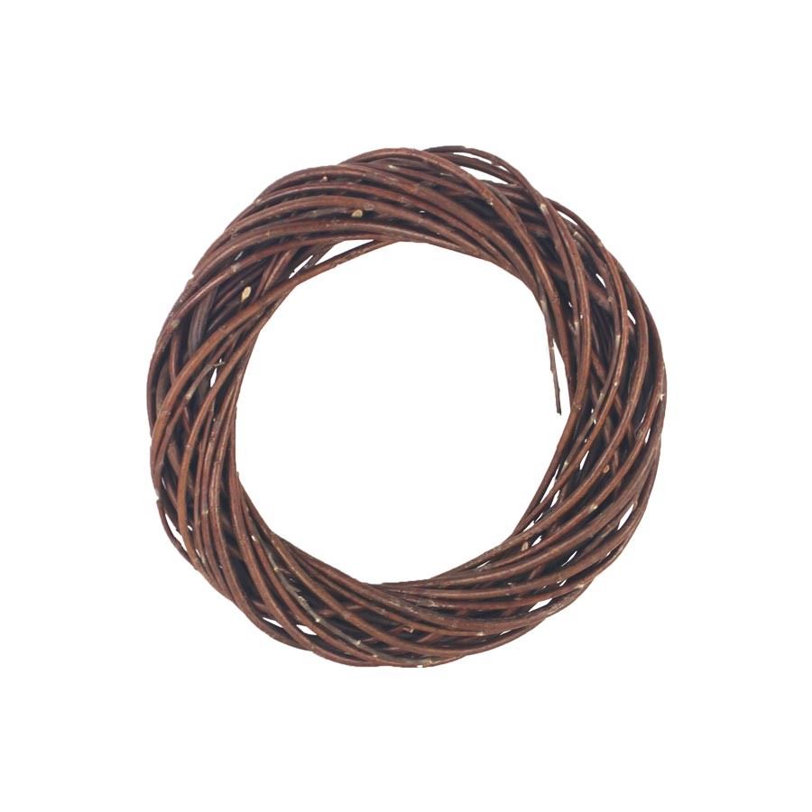 Věnec z neloupaného proutí 30 cm 08000/30TH