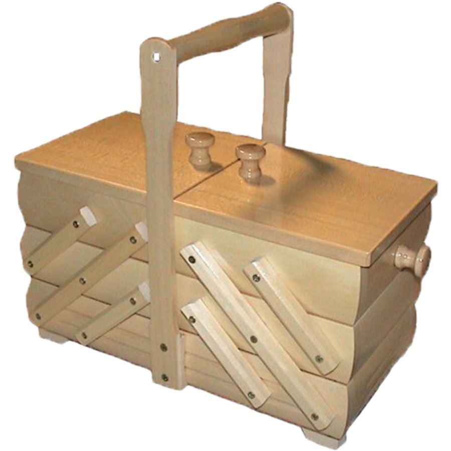 Kazeta rozkládací přírodní hladká malá 0960005