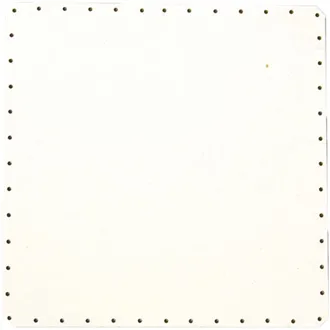 sololak bílý čtver.24x24cm s otvory 22B2424C