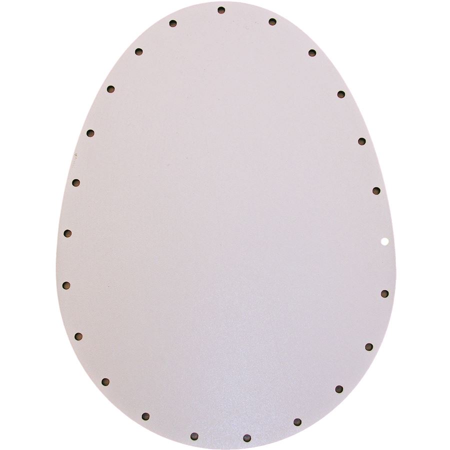 sololak bílý vejce 25X18 cm s otvory 22B2518J