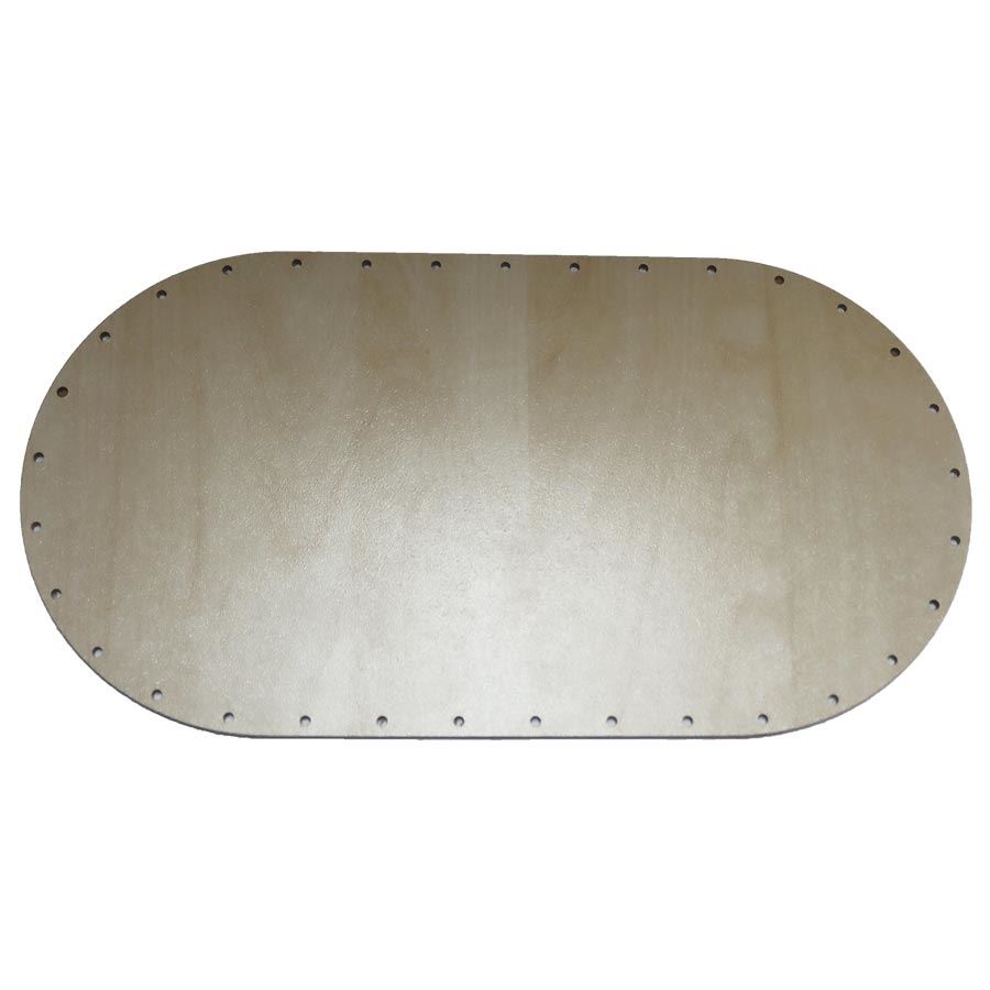 sololak javor ovál 16x30cm s otvory 22J1630V