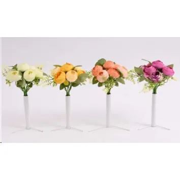 kytice ranunculus 27 cm, MIX BARVY