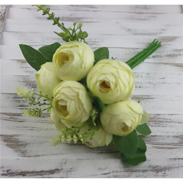 kytice ranunculus 27 cm, MIX BARVY