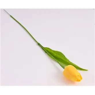Umělý tulipán žlutý 371309-02 