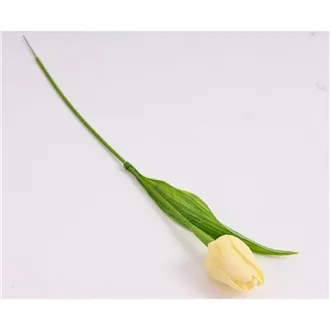 Umělý tulipán krémový 371309-26