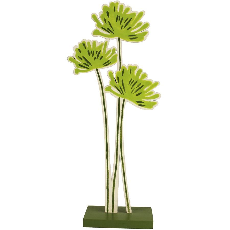 Dřevěná květina malá D0283/M