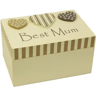 Dřevěná krabička Best Mum