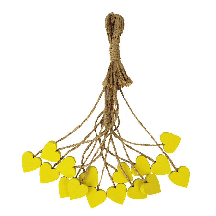 Srdíčka ve svazku, 16ks D1047-02