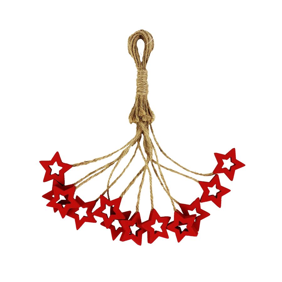 Hvězdičky ve svazku, 12ks D1179-08