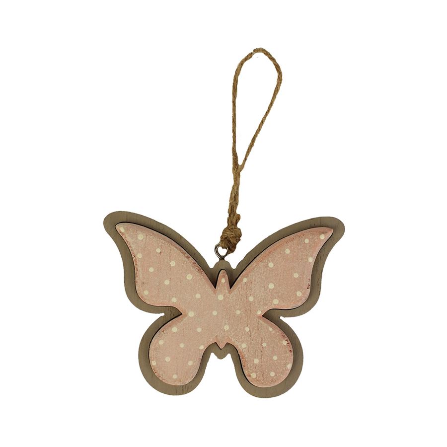 Motýl růžový D1393-05