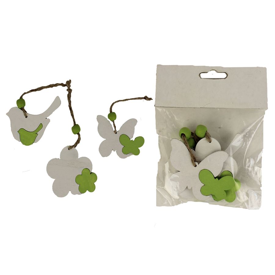 Dřevěné dekorace 3 ks D1550-15