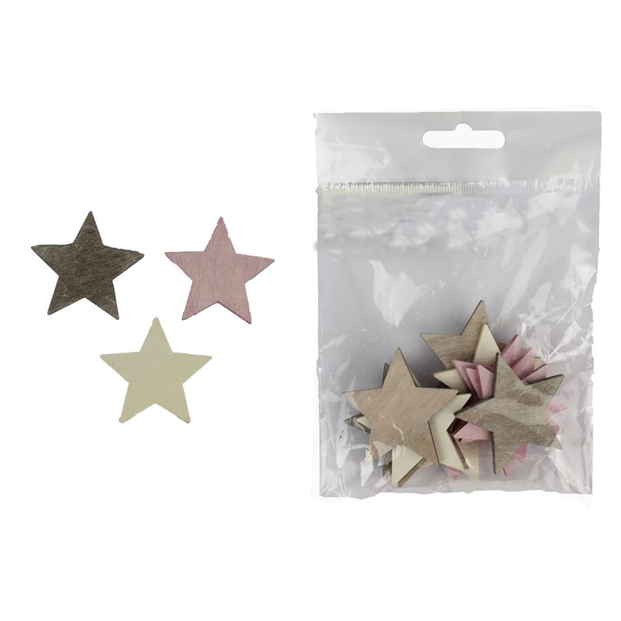 Dekorační hvězdy 12 ks D1670
