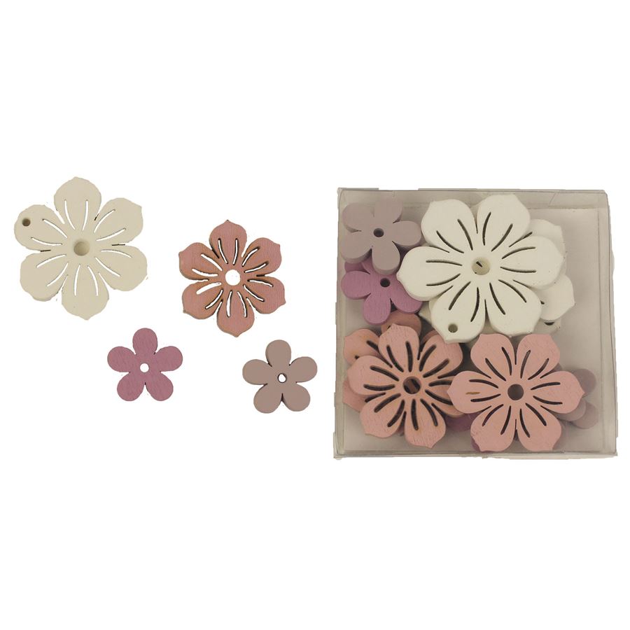 Dekorační kytky 12 ks D1995