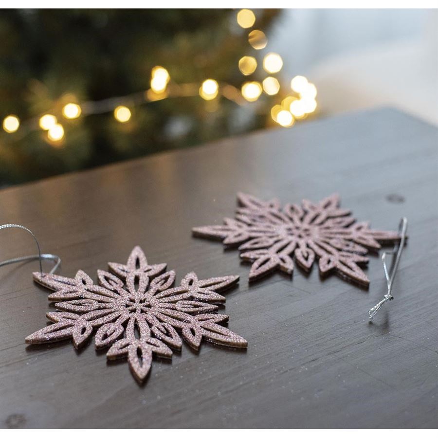 Vločka k zavěšení, 2ks D3341-05