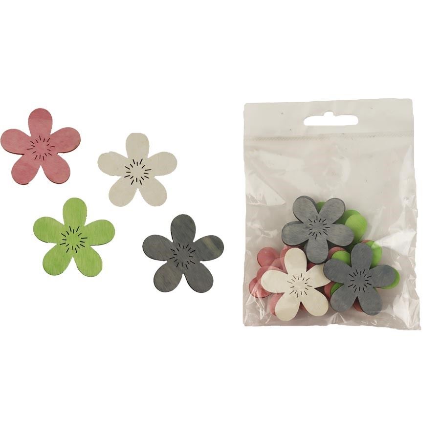 Dekorační kytky, 12 ks D3737