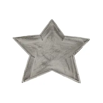 Dekorační podnos hvězda D4479/3