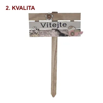 Zápich - VÍTEJTE 2. jakost D4857/B