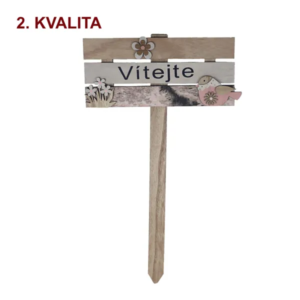 Zápich - VÍTEJTE 2. jakost D4857/B