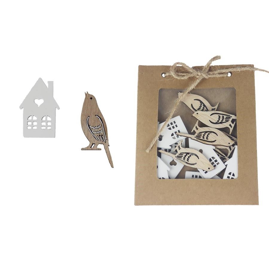 Dekorace mix, 12 ks D5143