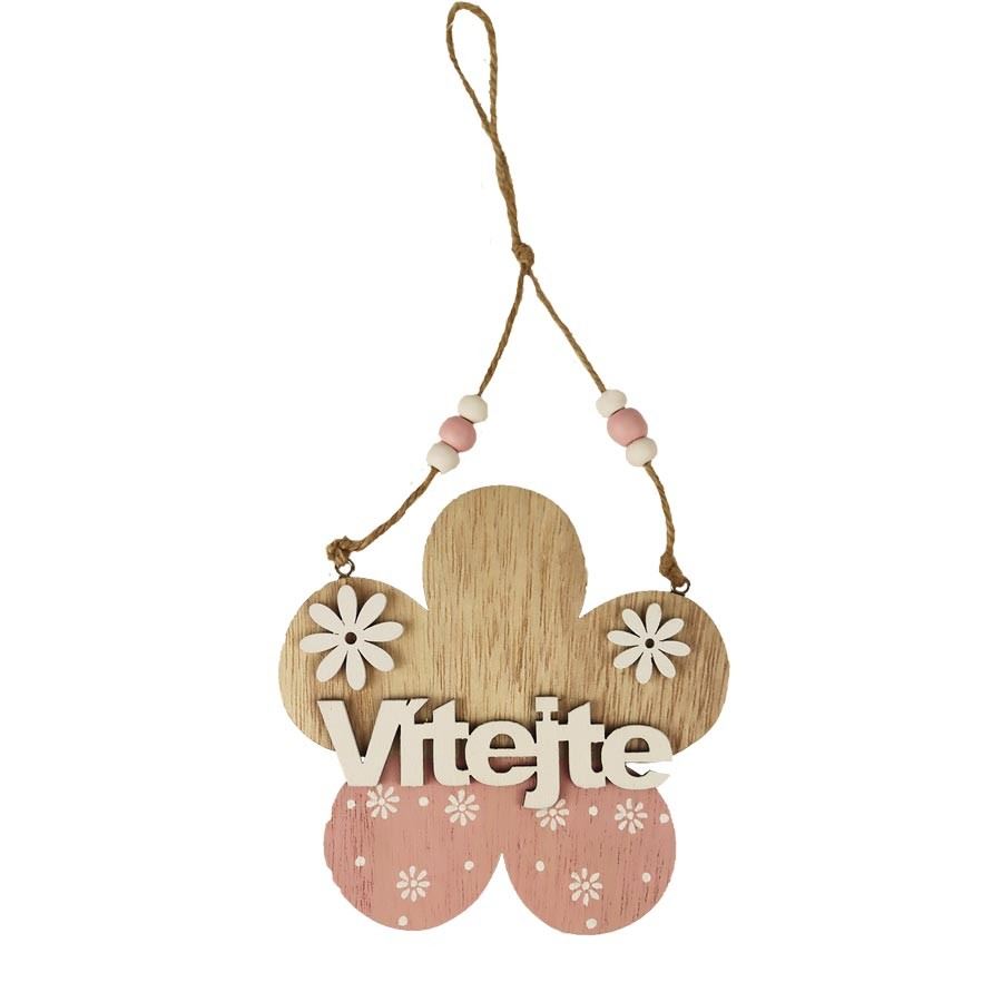 Kytka k zavěšení - VÍTEJTE D5546