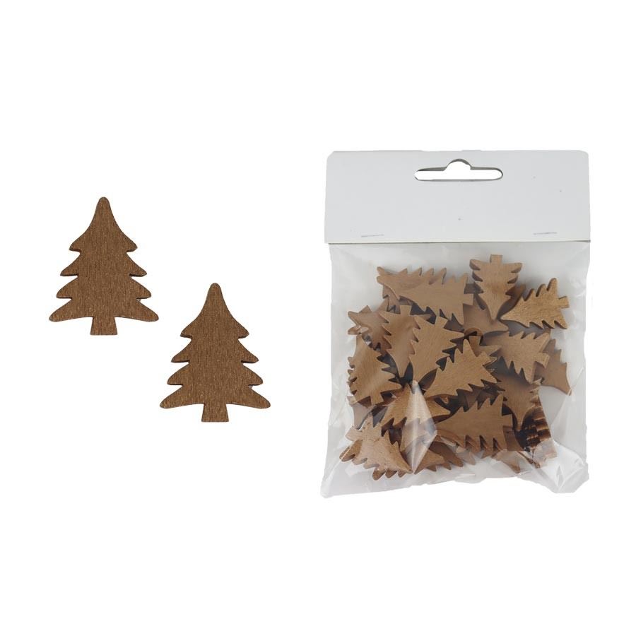 Dekorační stromeček, 24 ks D5719-20