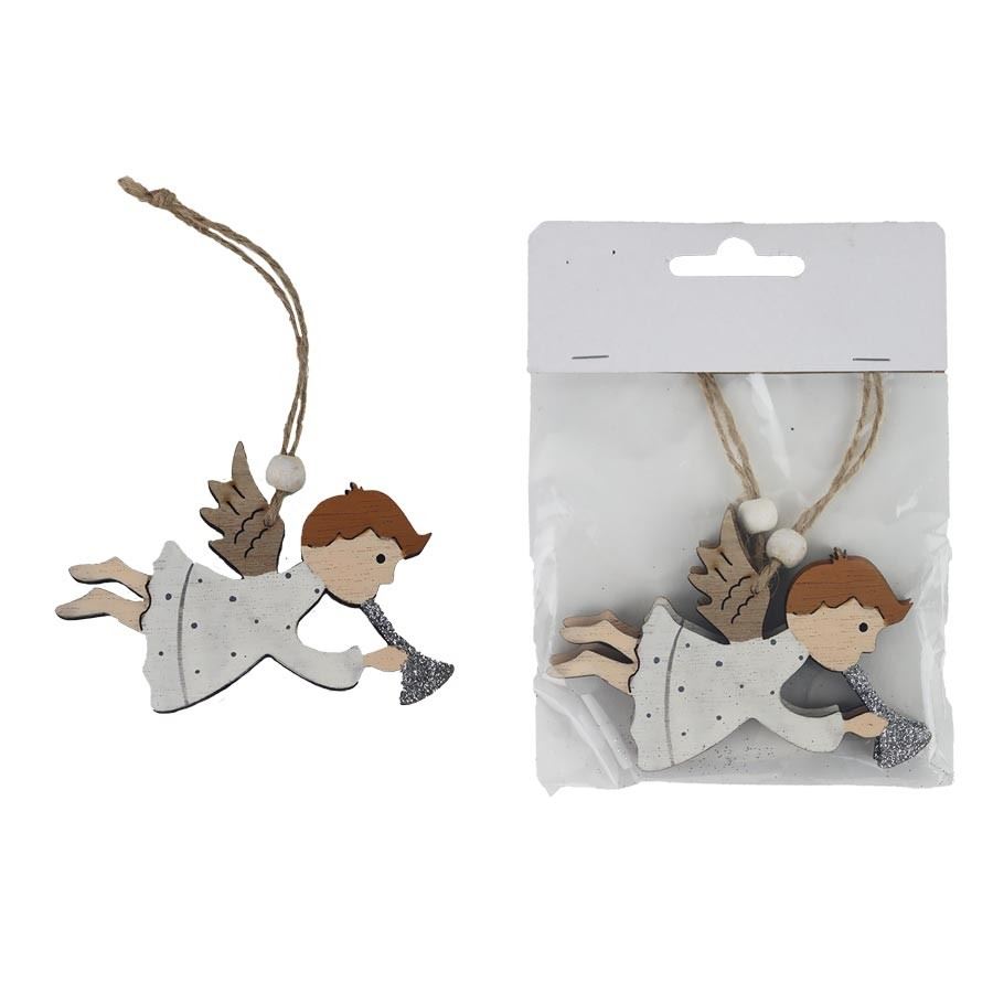 Anděl k zavěšení, 2 ks D5752-01