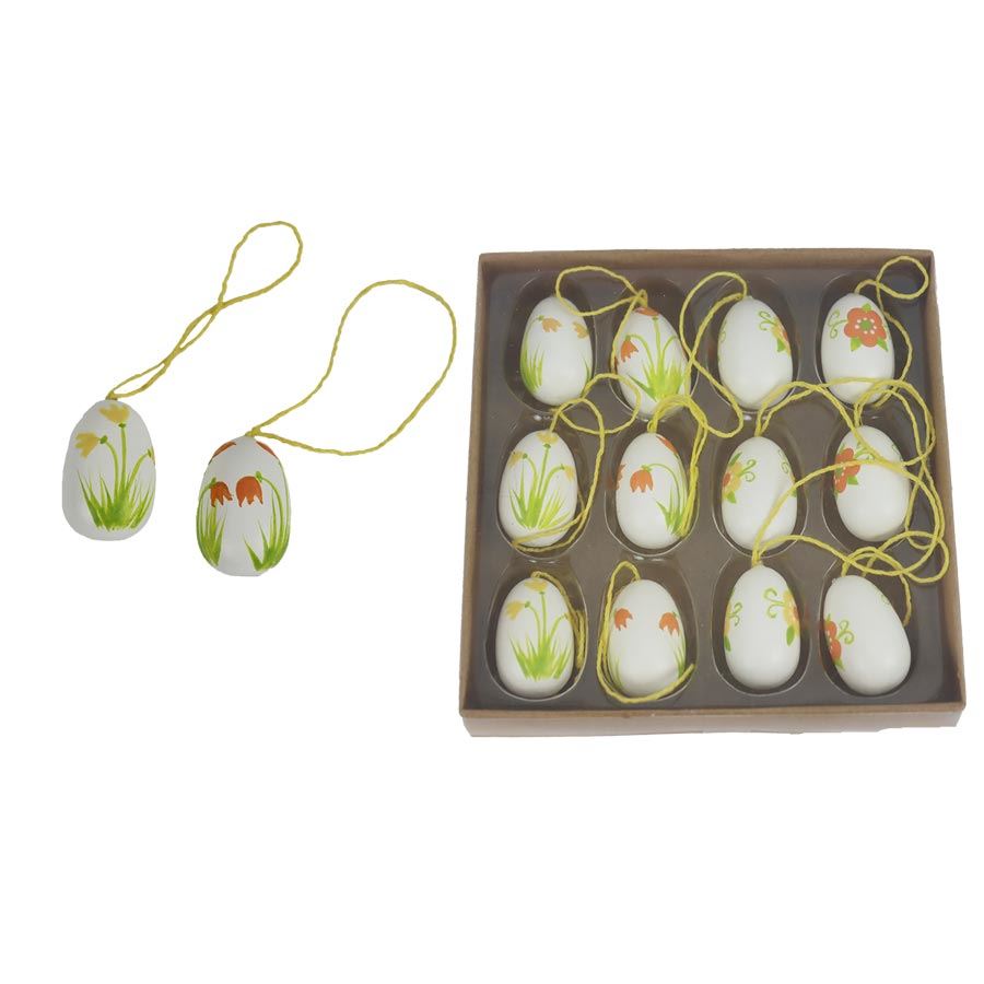 Velikonoční vajíčka, 12 ks D6147