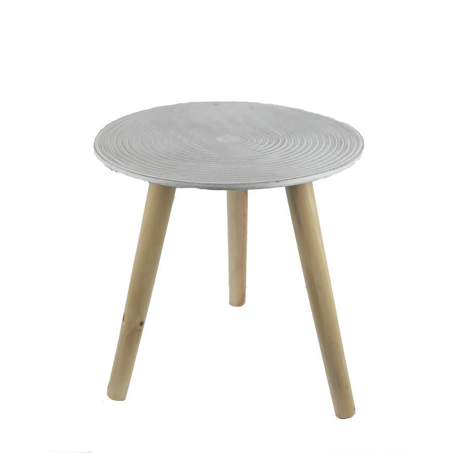 Dřevěná stolička na květiny D6185